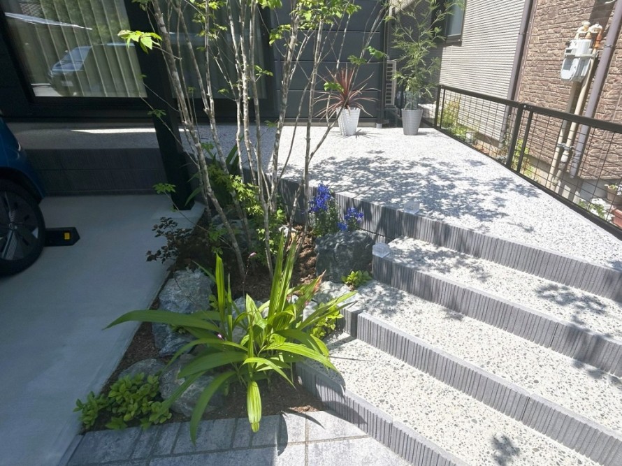 N様邸新築二次外構