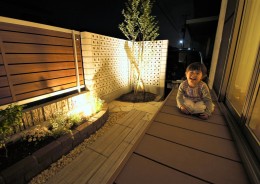 リビングが広がる素敵な可愛いお庭へ 新潟市Ｔ様邸